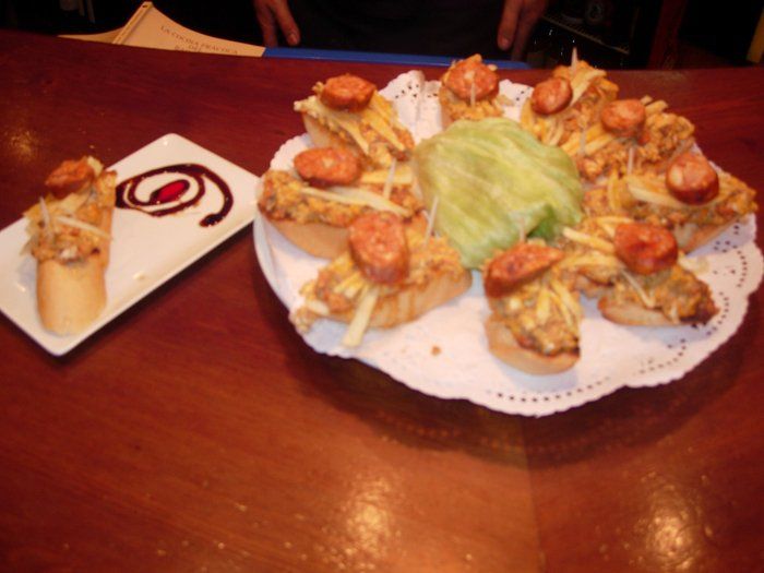 Revuelto de chorizo